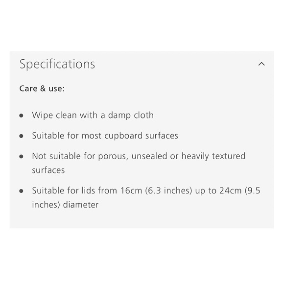 JOSEPH JOSEPH Set of 4 Pan Lid Holders - Picture 9 of 13